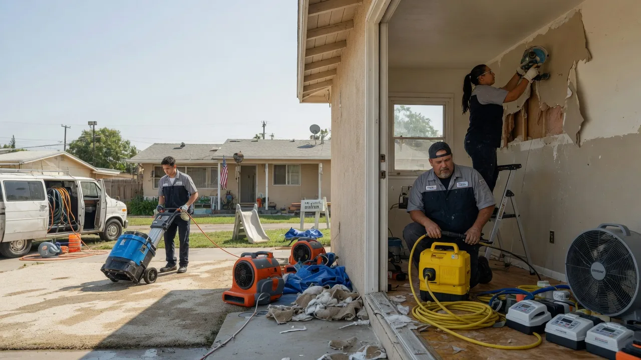 Water Damage Restoration in Megargel, TX near me